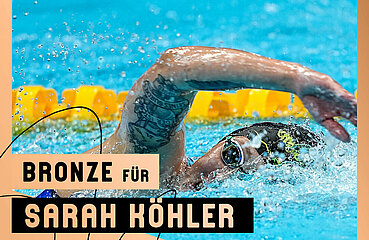 Bronzemedaille Sarah Köhler