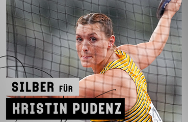 Silbermedaille Kristin Pudenz