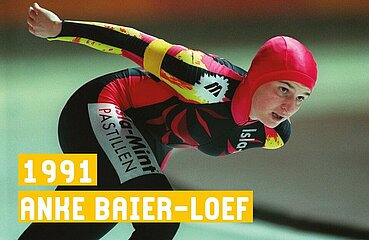 Anke Baier-Loef - Juniorsportler des Jahres 1991