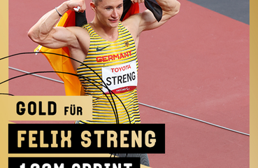 Goldmedaille Leichtathletik Felix Streng