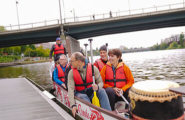 Hautnah-Rudern Drachenbootfahrt