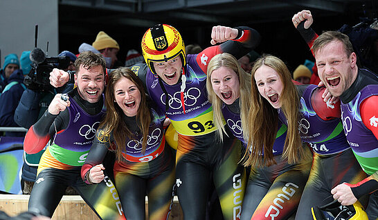 Team-Staffel Rennrodeln