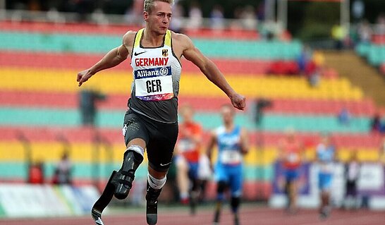 Para-Sprinter Johannes Floors