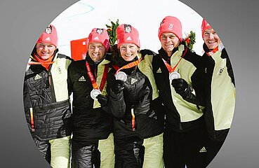 Das Ski Alpin-Team gewinnt Silber