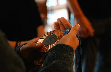 Hautnah Rudern Medaille