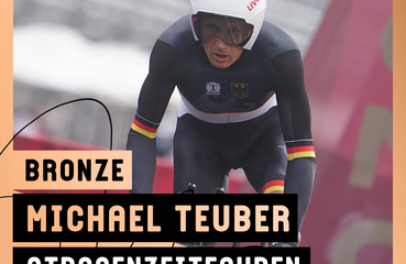 Bronzemedaille Radsport Michael Teuber