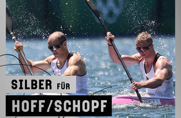 Silbermedaille K2 Hoff/Schopf