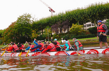 Hautnah-Rudern Drachenbootfahrt
