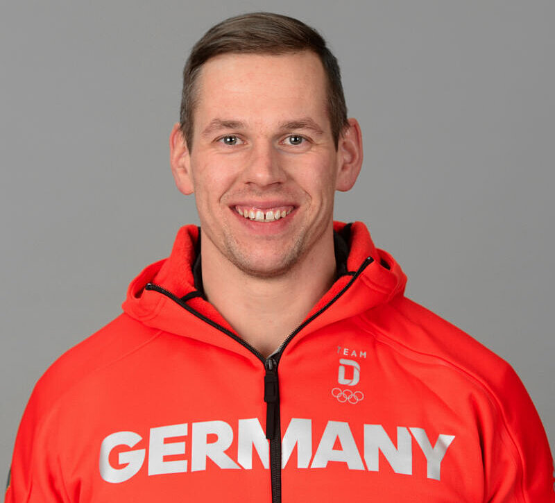 Bobsportler Candy Bauer