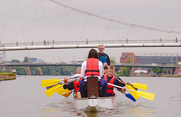 Hautnah-Rudern Drachenbootfahrt