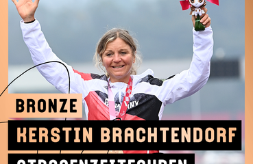Bronzemedaille Radsport Kerstin Brachtendorf
