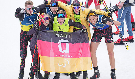 Deutsche Para Skilanglauf Staffel offene Klasse Deutsche Para Skilanglauf Staffel offene Klasse