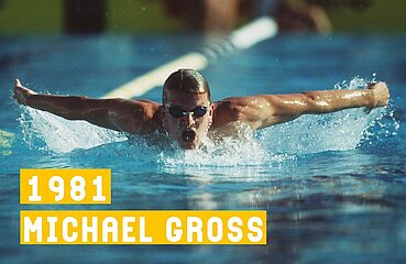 Michael Groß - Juniorsportler des Jahres 1981