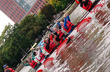 Hautnah-Rudern Drachenbootfahrt