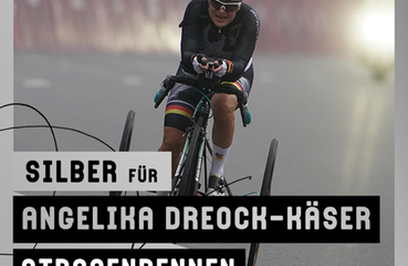 Silbermedaille Radsport Angelika Dreock-Käser