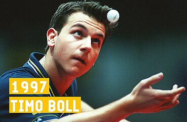 Timo Boll - Juniorsportler des Jahres 1997