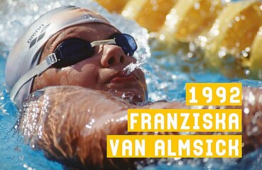 Franziska van Almsick - Juniorsportler des Jahres 1992