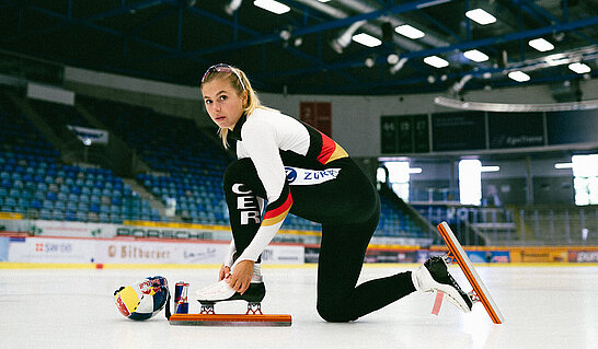 Shorttrackerin Anna Seidel
