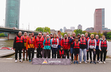 Hautnah-Rudern Gruppenbild