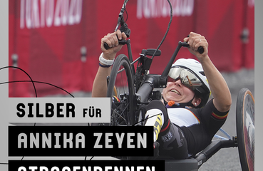 Silbermedaille Radsport Annika Zeyen