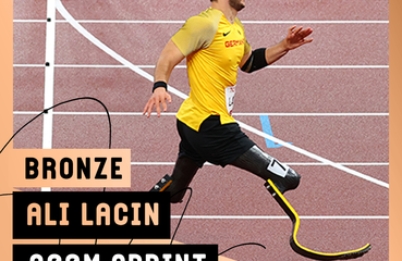 Bronzemedaille Leichtathletik Ali Lacin