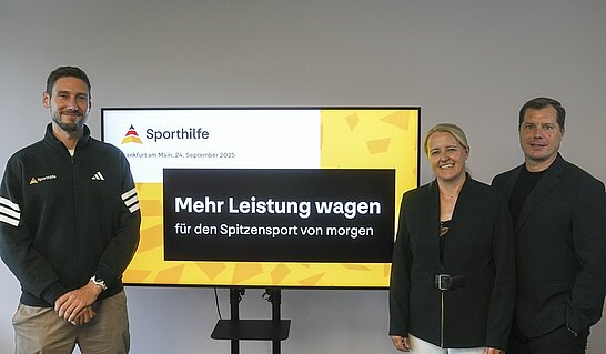 Sporthilfe-Vorstand Hartung, Orgeldinger, Petry