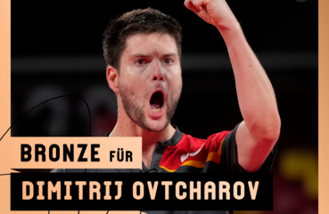 Bronzemedaille Dimitrij Ovtcharov