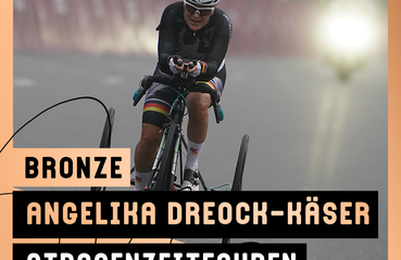 Bronzemedaille Radsport Angelika Dreock-Käser