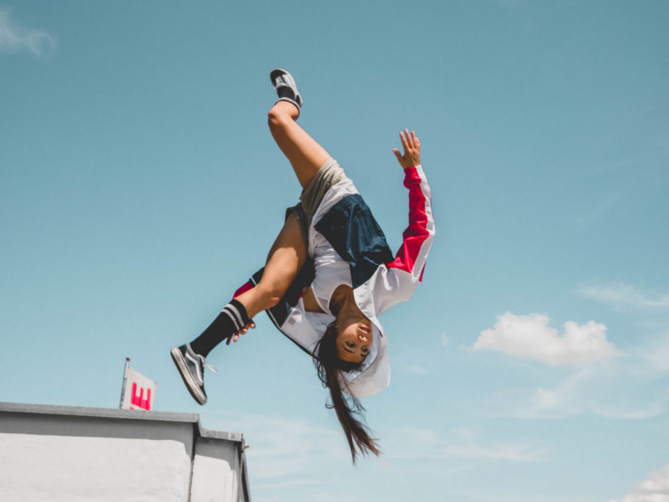 Silke Sollfrank - Parkour