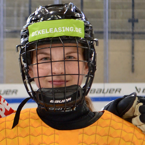 Eishockeyspielerin Franziska Heinig