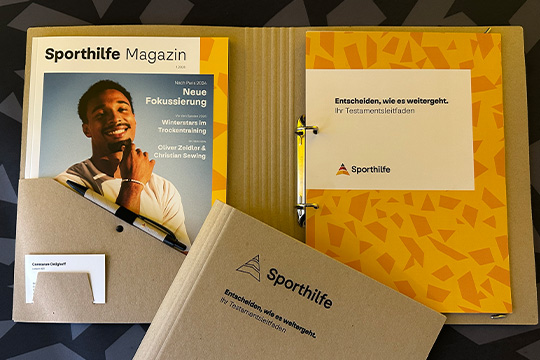 Sporthilfe-Testamentsleitfaden Sporthilfe-Testamentsleitfaden