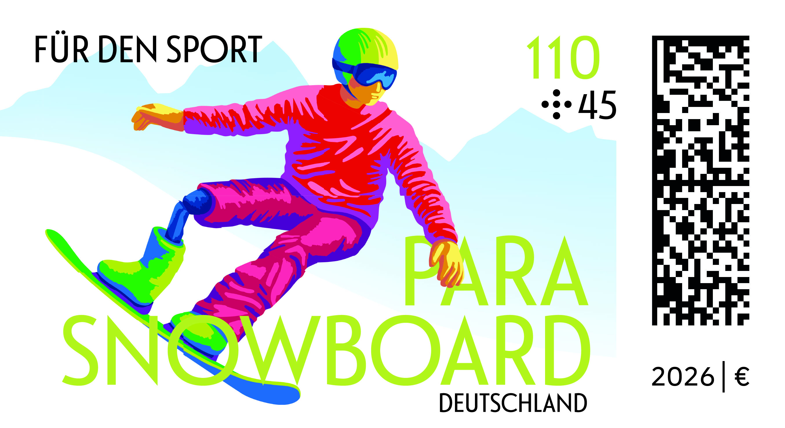 Briefmarke Para Snowboard